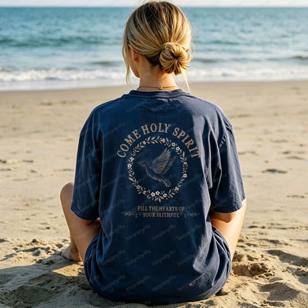 T-shirts « Venez Esprit Saint » pour femmes