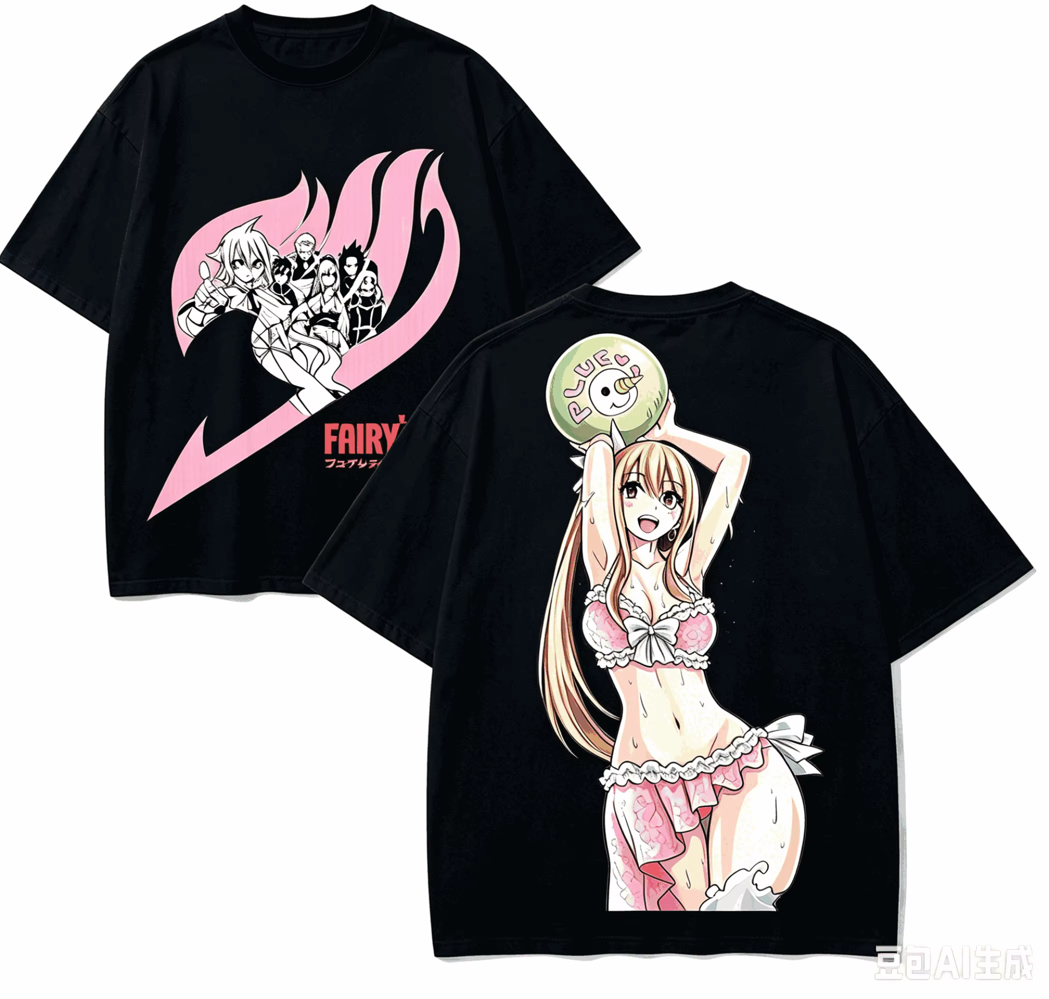 T-shirt pour amoureux de l'anime Fairy Tail