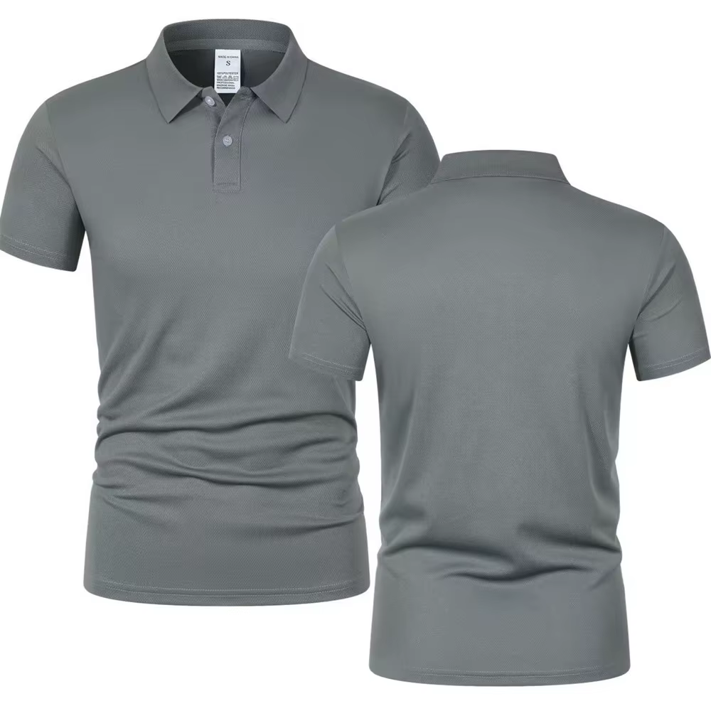Polo de sport décontracté pour homme, t-shirt à manches courtes