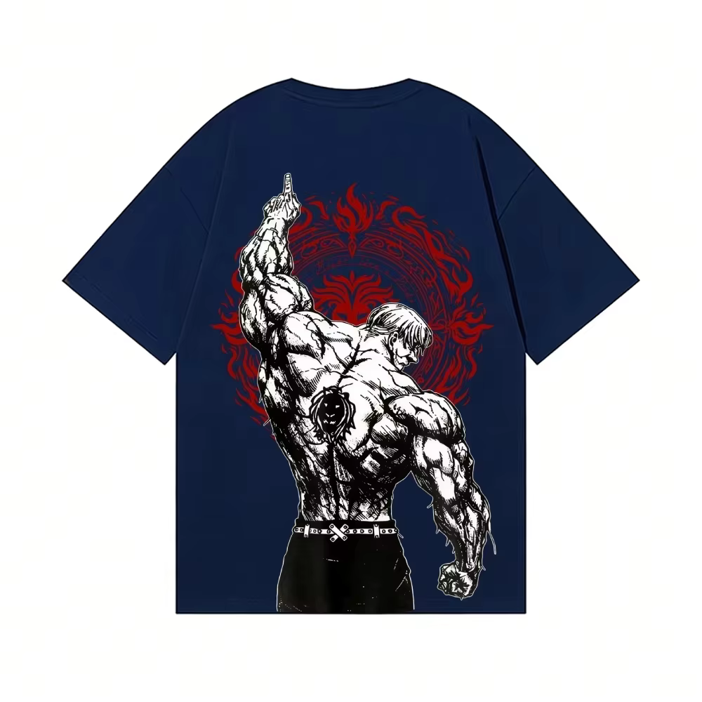T-shirt Anime Lion's Sin of Pride Escanor – Vêtements Streetwear Homme et Femme de Haute Qualité – Nouveauté Été 2026
