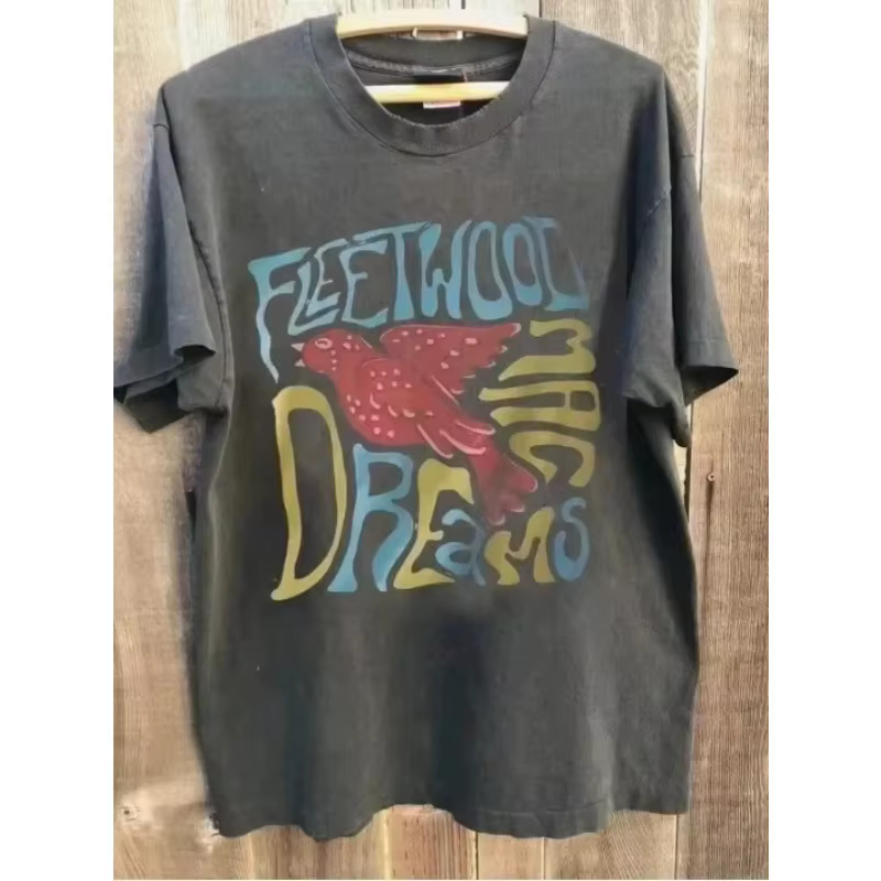 T-shirt pour hommes Fleetwood Mac Harajuku
