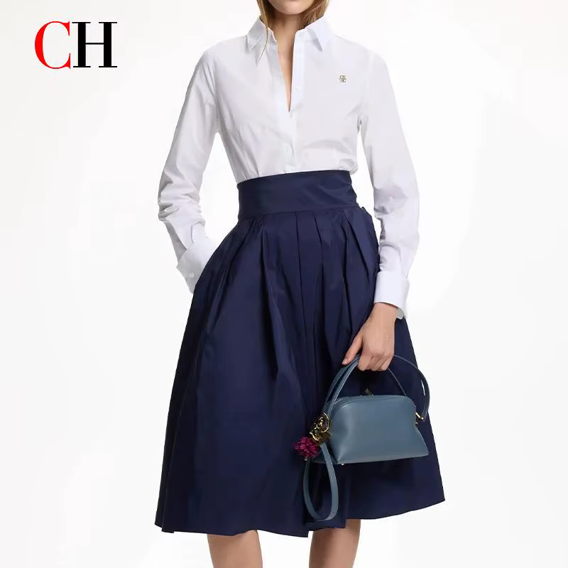 Chemise boutonnée pour femme CH