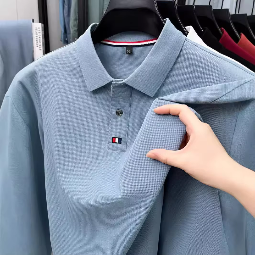 T-shirt à col pour hommes