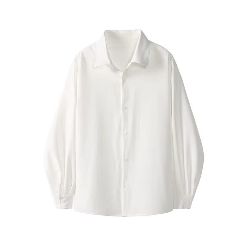 Chemises pour hommes, vêtements pour hommes, chemise grande taille, design simple, manches longues, décontractée, confortable, coupe tendance, pour hommes grands et corpulents