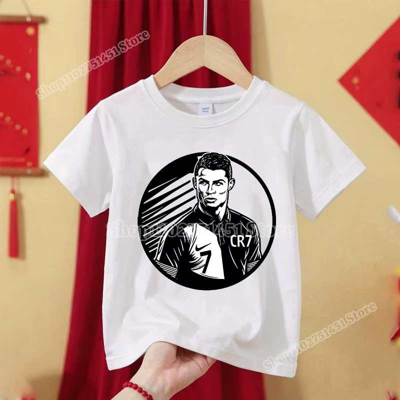 T-shirt de football CR7 pour enfants