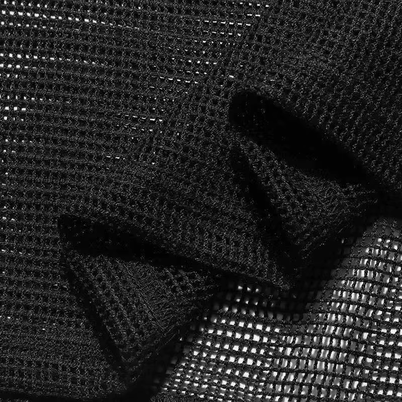 Mode hommes hauts réservoir creux Sexy maille pure Perspective gilet filet de pêche Muscle sans manches voir à travers les t-shirts pour homme
