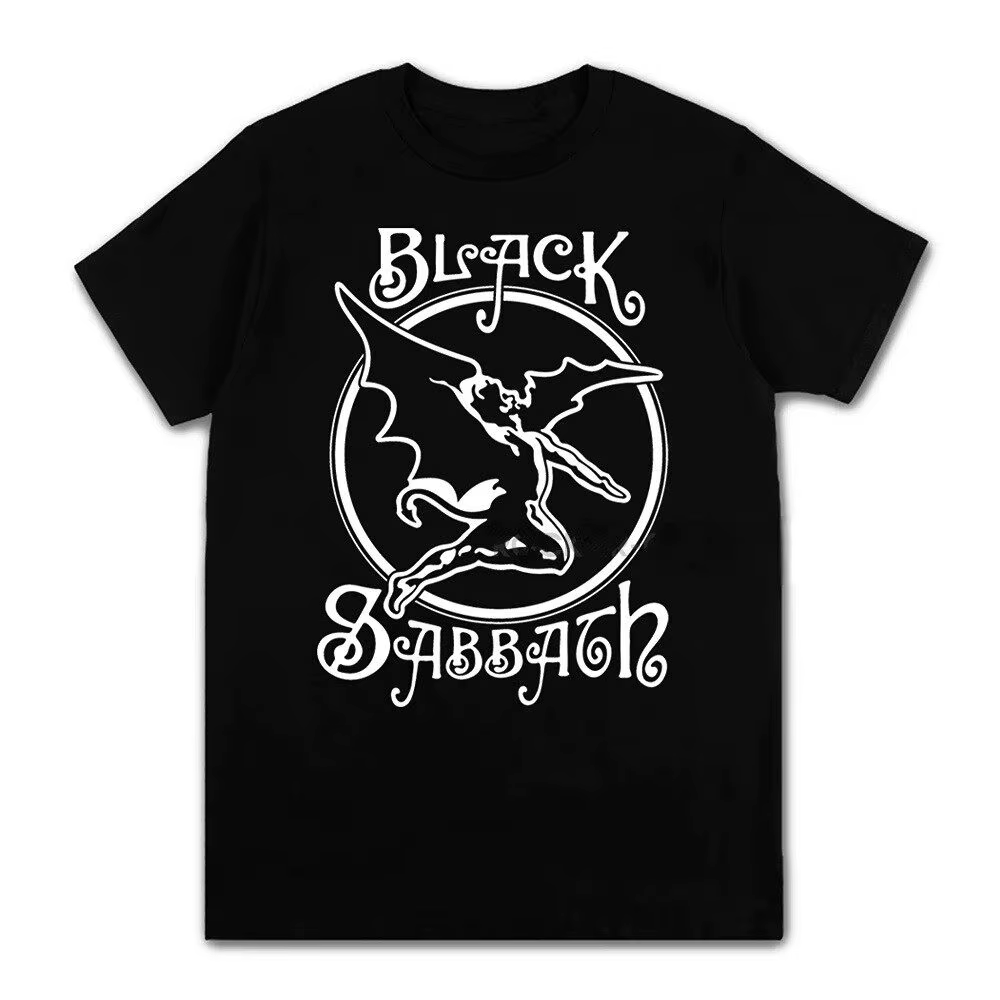 T-shirt de la Groupe de Rock Black Sabbath – Nouvelle Collection Unisexe de Luxe Décontracté et Tendance pour Hommes et Femmes