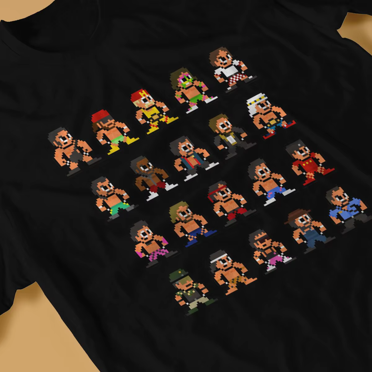 T-Shirt à Manches Courtes et Col Rond pour Homme