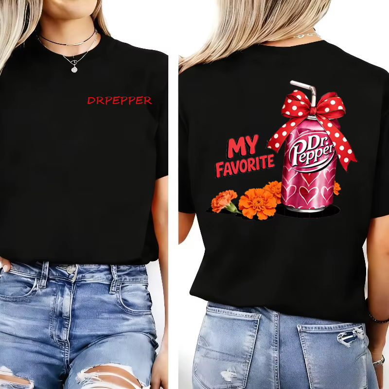 T-shirt Y2K DRPEPPER, T-shirt amusant DR PEPPER