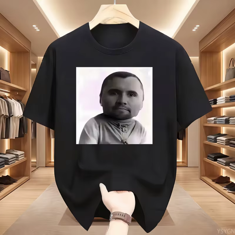 T-shirt graphique drôle Charlie Kirk Baby Face Meme pour hommes et femmes