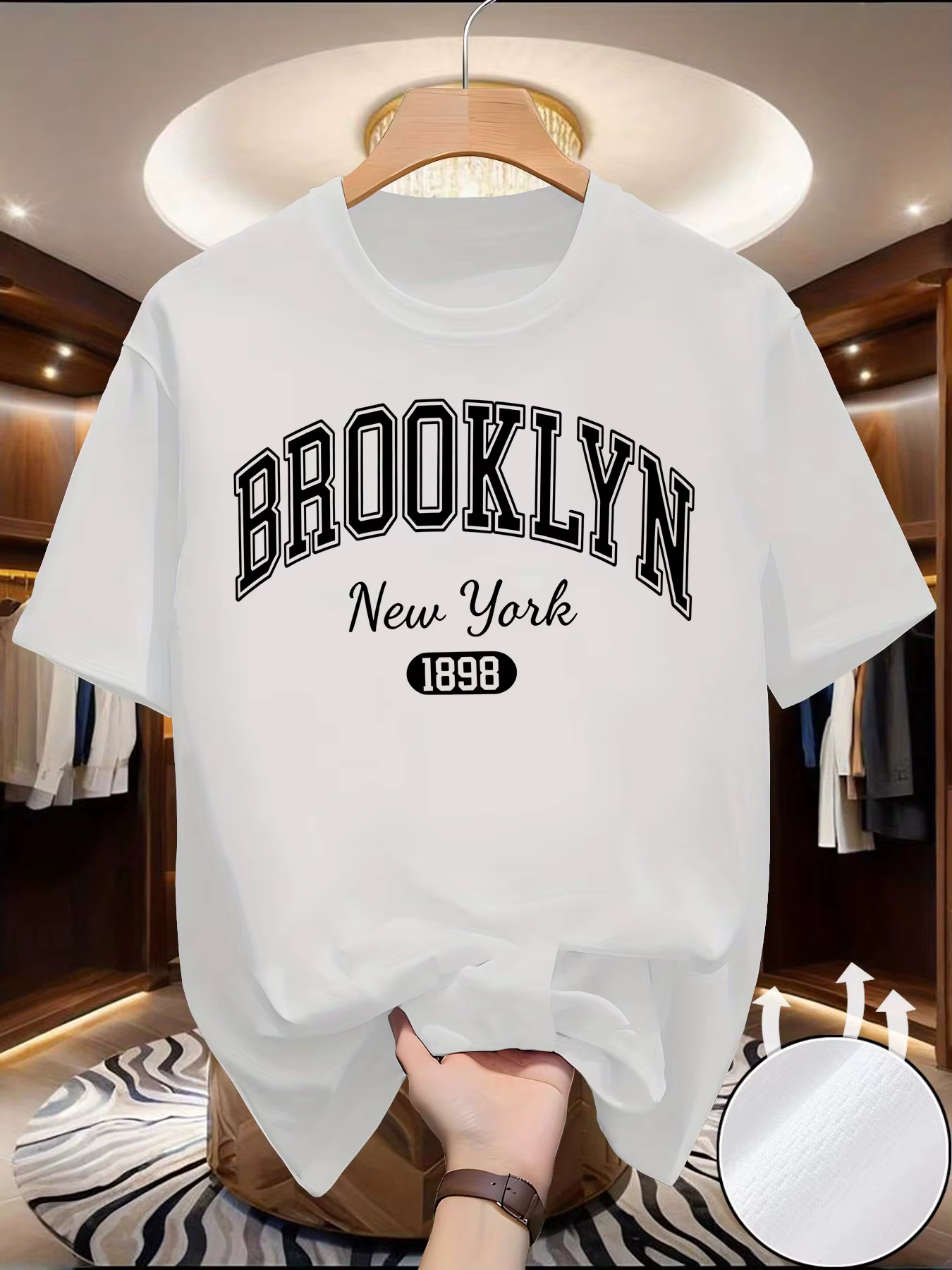 T-shirt Brooklyn New York 1898 pour hommes et femmes