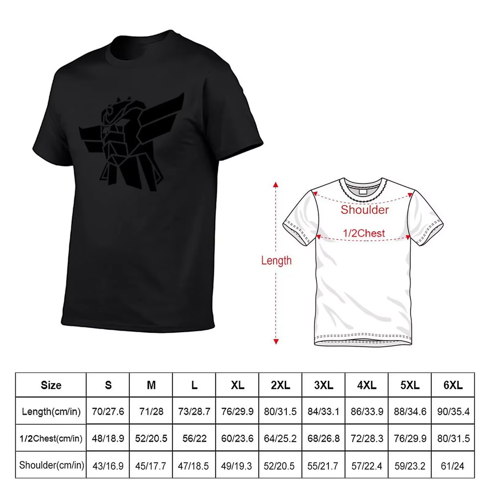 T-shirt vintage PO gy pour hommes