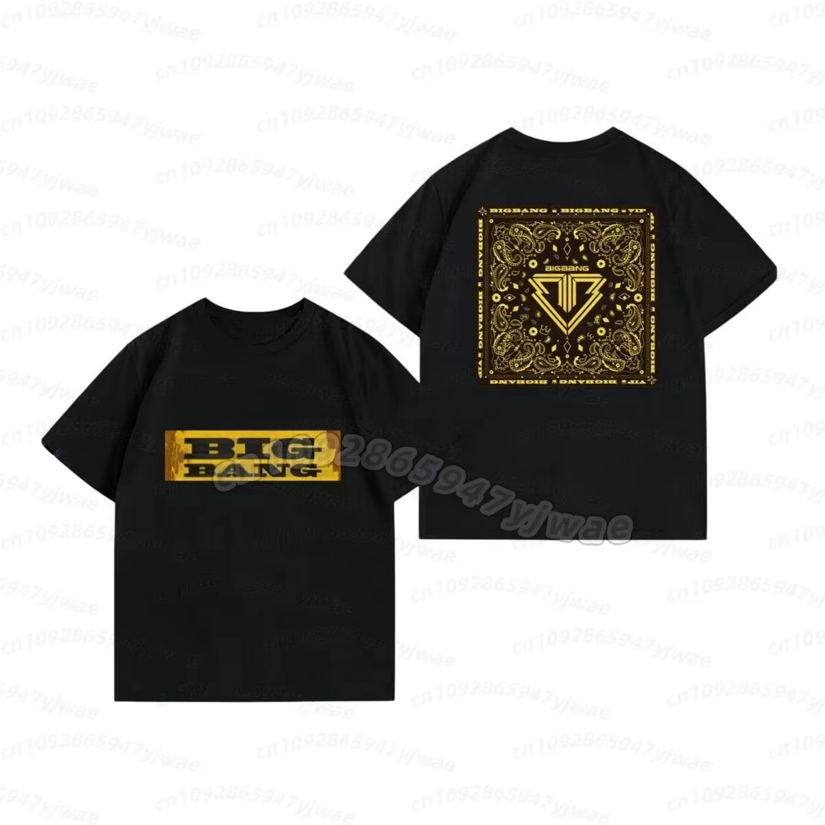 T-shirt unisexe à manches courtes pour fans de G-Dragon