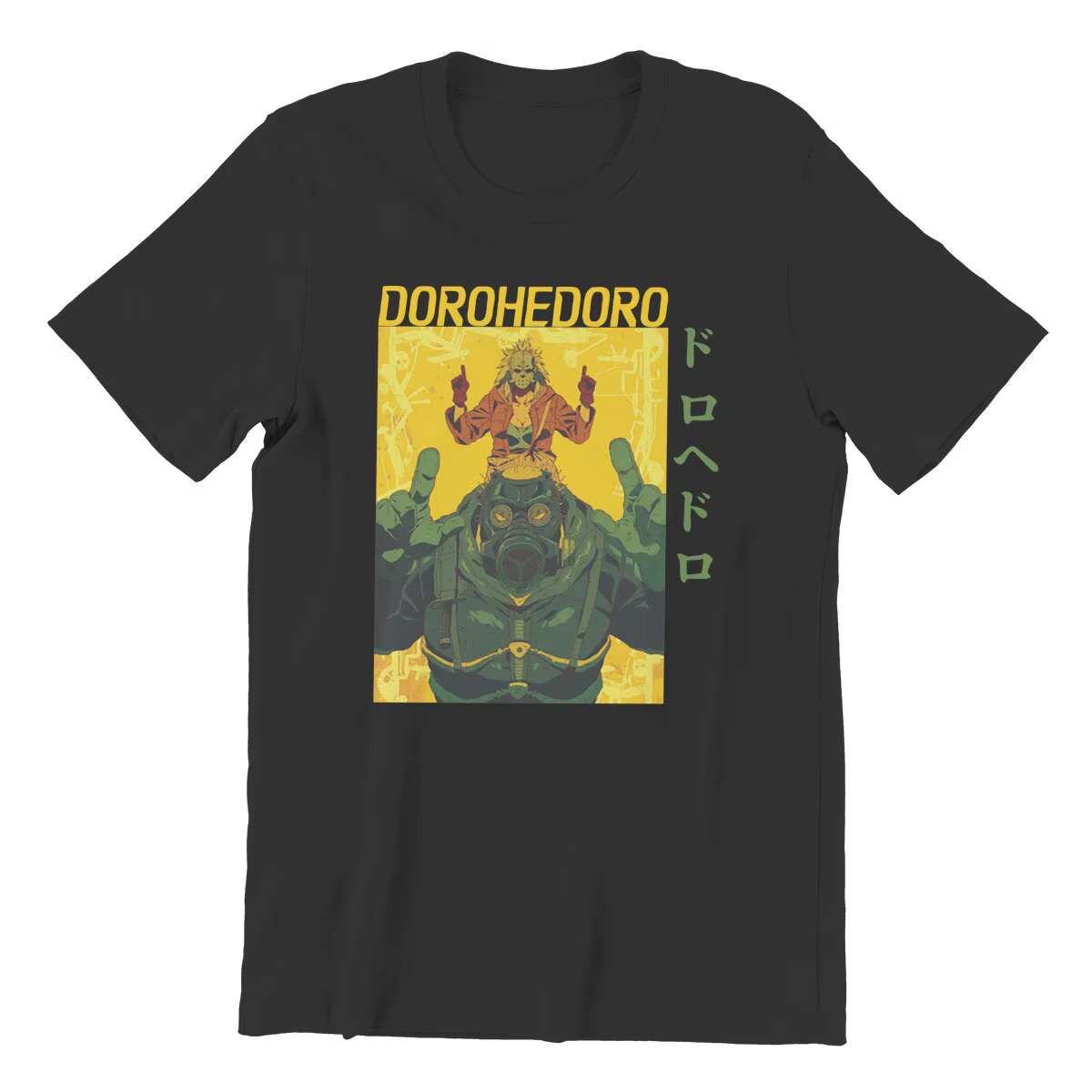 T-shirt imprimé anime Dorohedoro