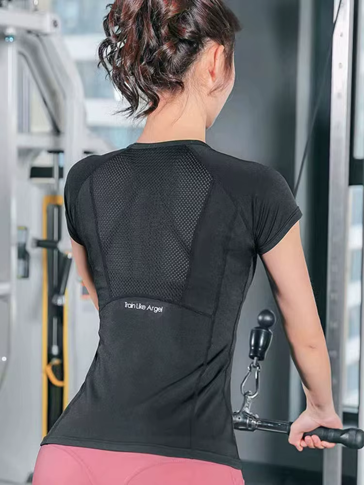 Vêtements de sport pour femmes, vêtements de Yoga, T-Shirt de sport pour femmes, vêtements de Fitness, de course