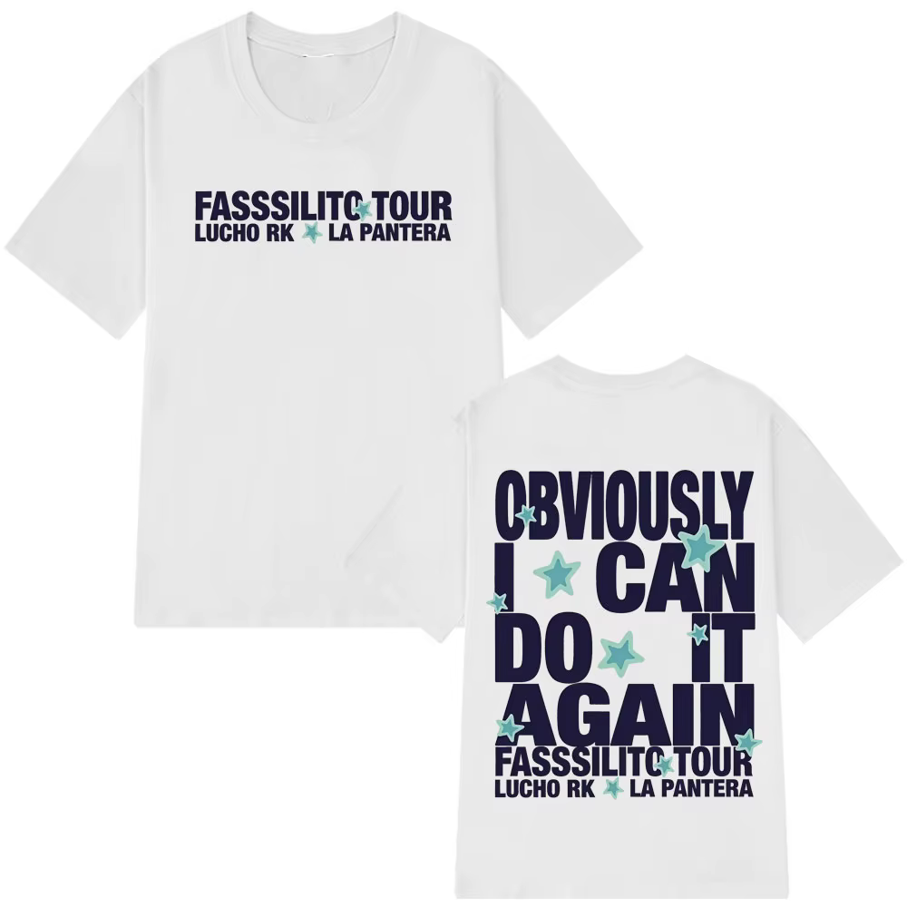 T-shirts imprimés Lucho Rk La Pantera Fassilito Tour 2026 pour hommes et femmes