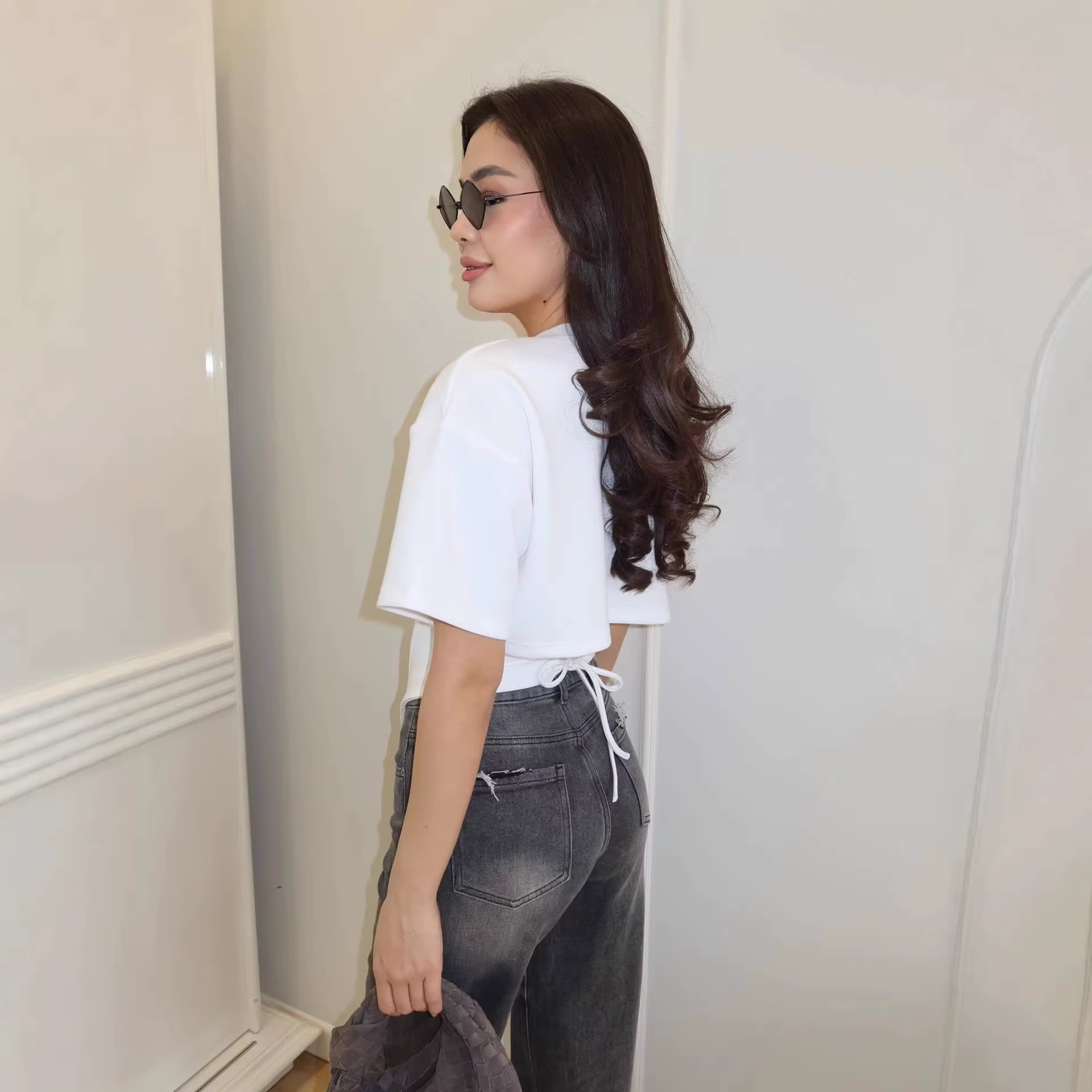 T-shirt Corset d'été pour femme