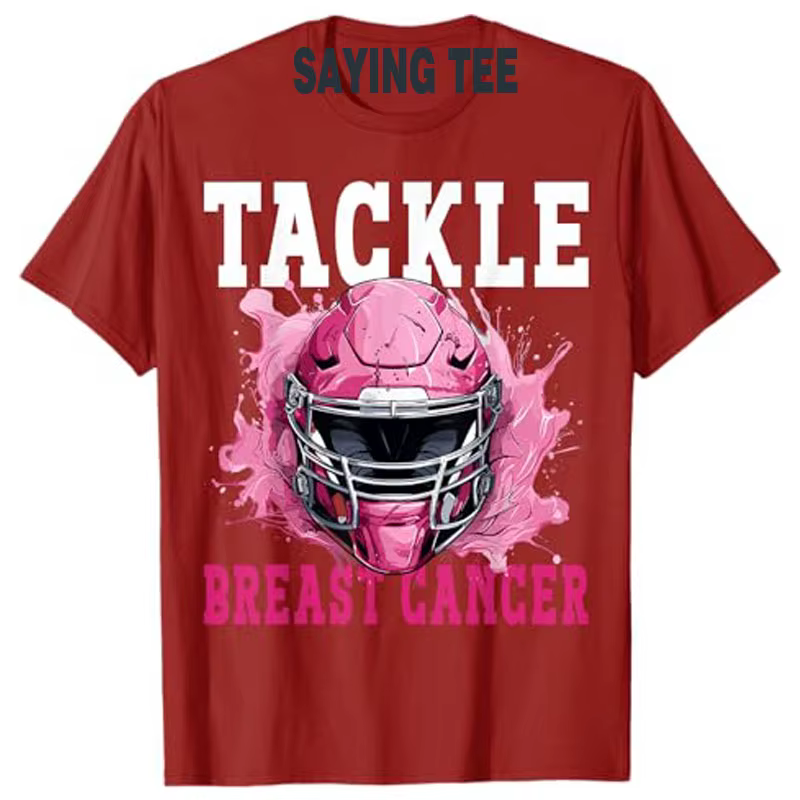 T-shirt à manches courtes pour la sensibilisation au cancer du sein pour garçons
