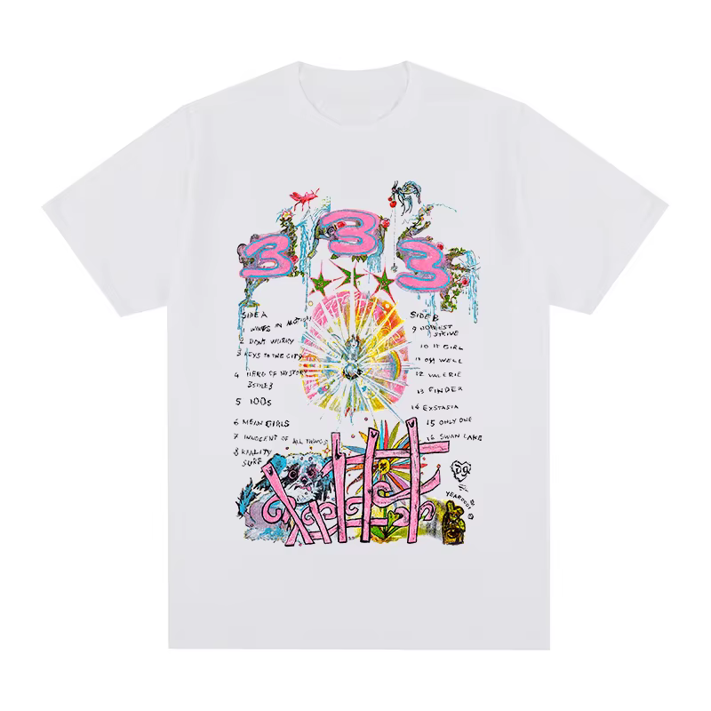 Bladee-T-shirt Hip Hop pour hommes et femmes