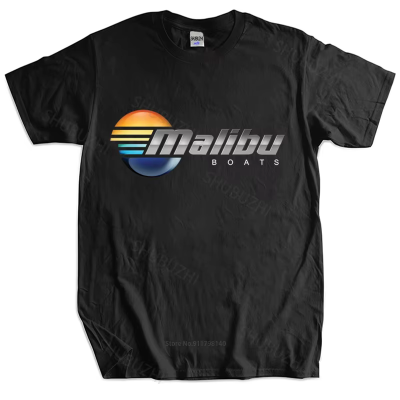 Hommes marque tshirt mâle cadeau tops Malibu