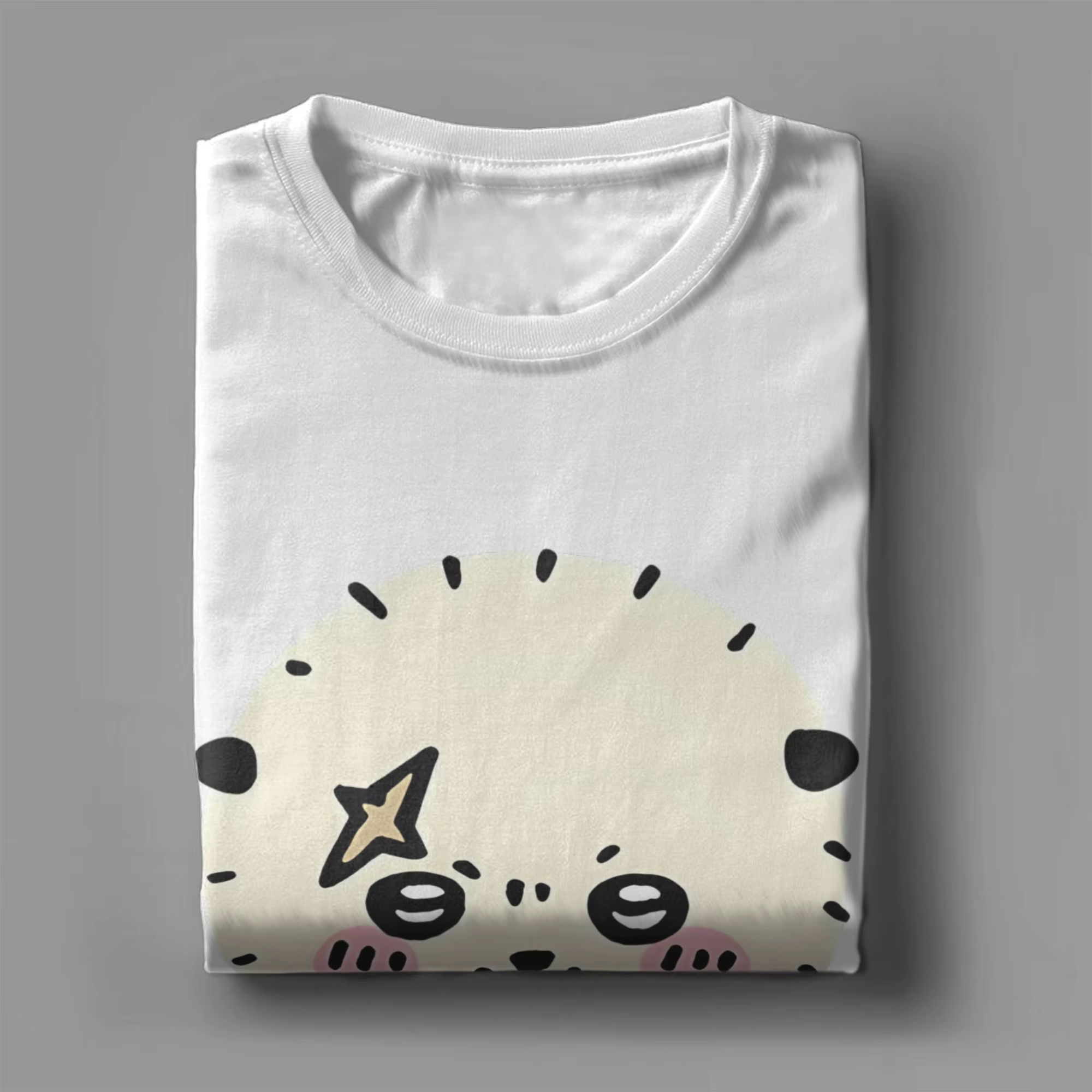 T-shirts drôles Chiikawas Rakko pour hommes