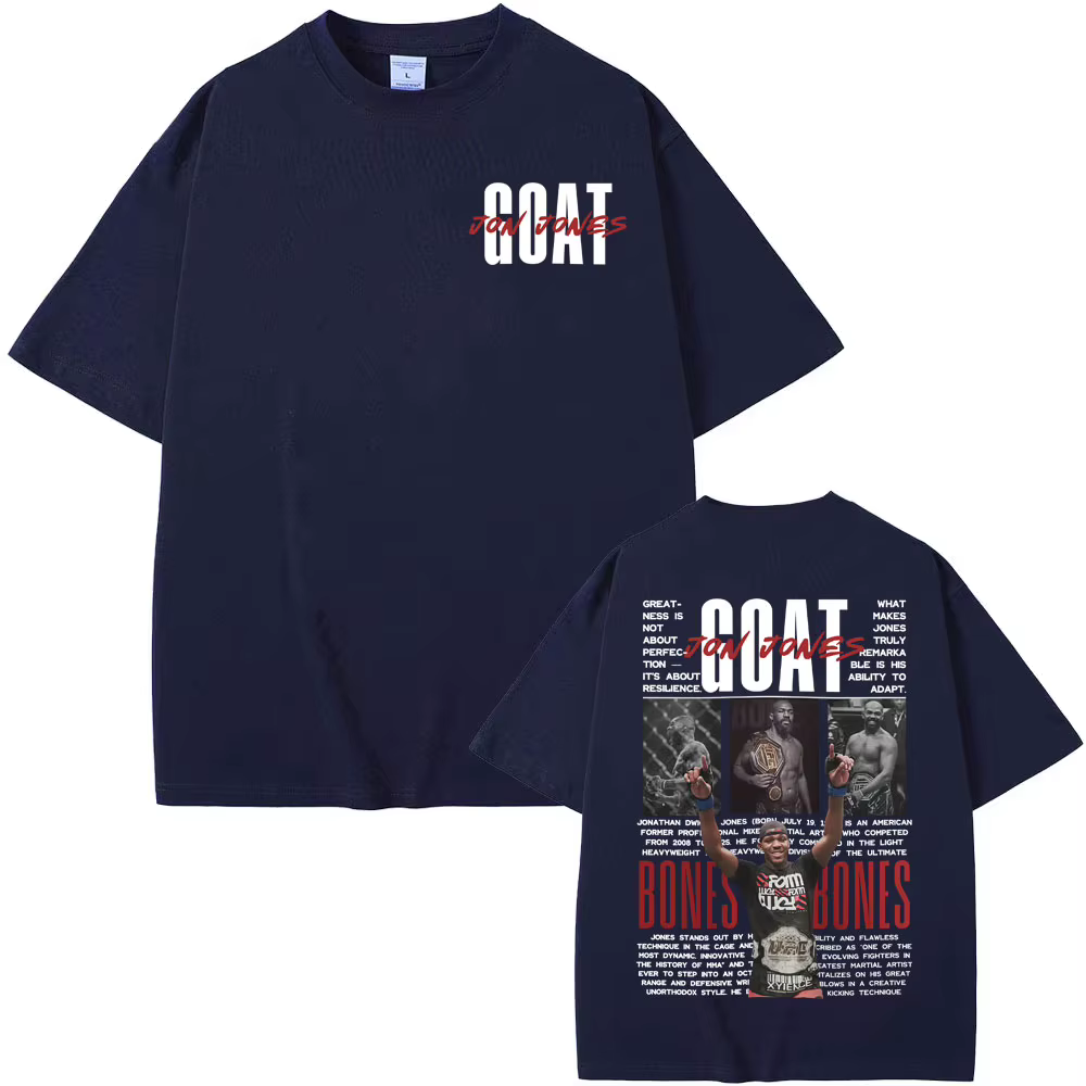 T-shirts graphiques vintage JON JONES BONES pour hommes et femmes