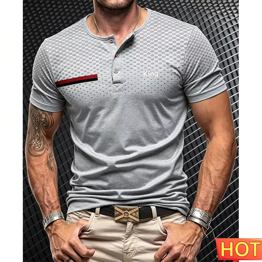 T-shirt pour homme, manches courtes
