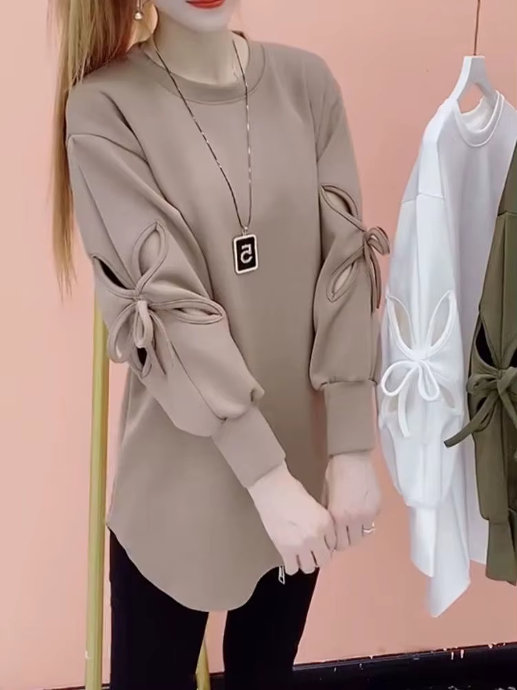 Femme T-shirt mode coréenne vêtements haut élégant printemps