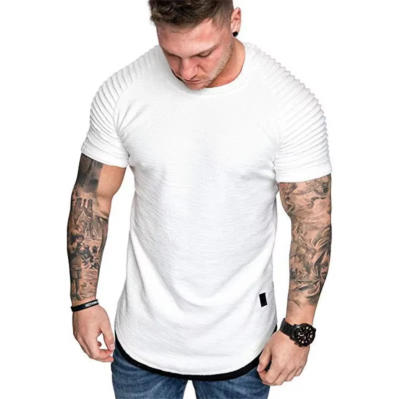 MRMT 2026 Nouveau T-shirt décontracté uni pour homme – Haut à manches courtes