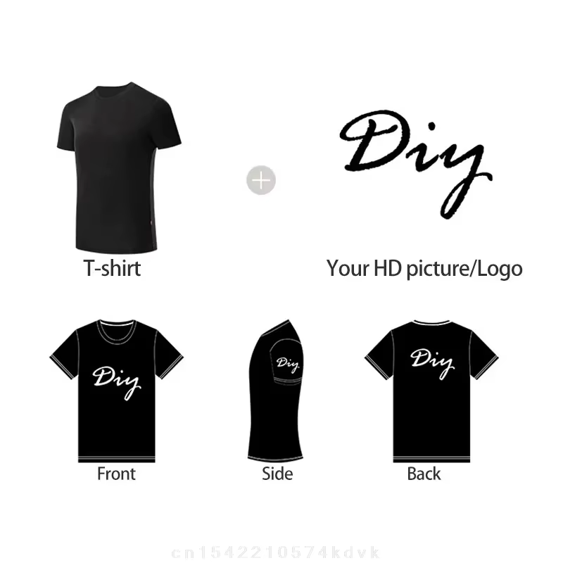 T-shirt personnalisé sport pour hommes et femmes