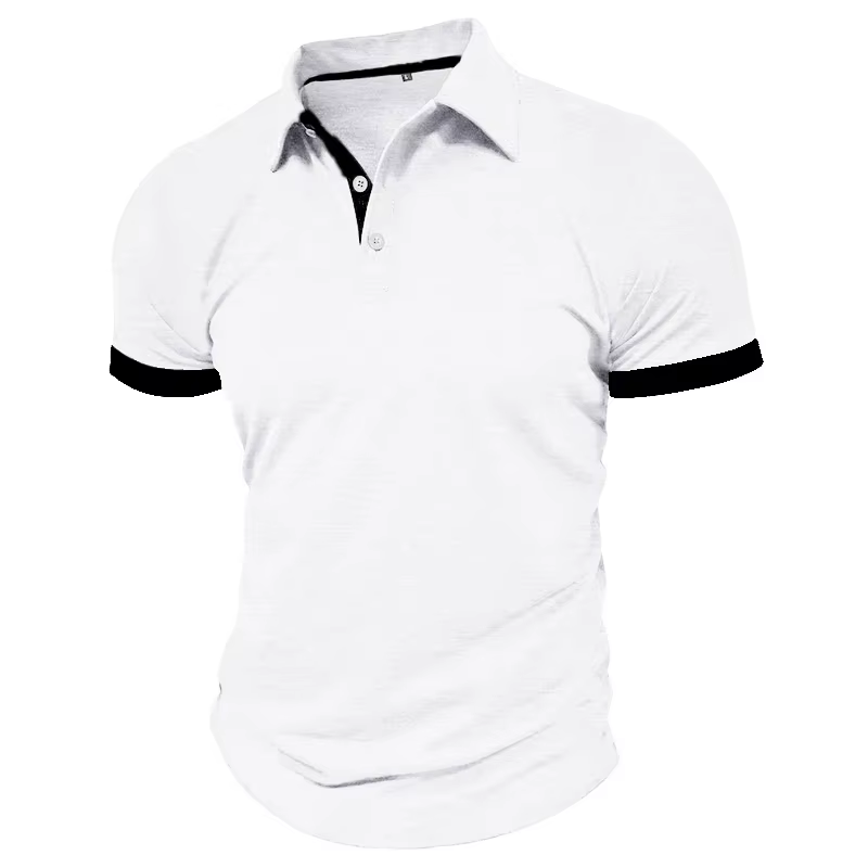 Polo d'été à manches courtes pour hommes