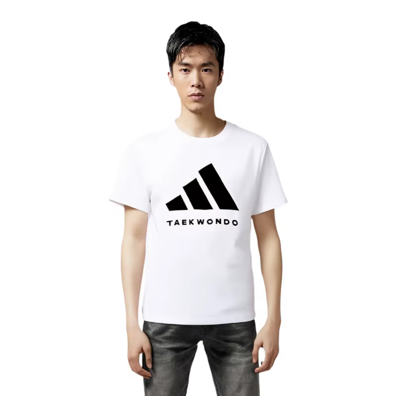 Adidas TAEKWONDO Series T-shirt à col rond pour hommes et femmes