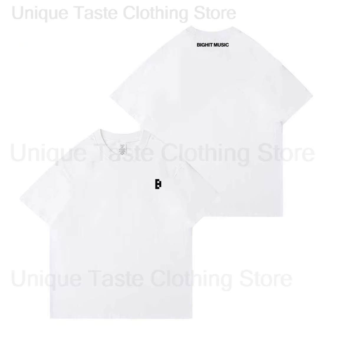  CORTIS T-shirt couleur à l'extérieur les lignes lettre impression