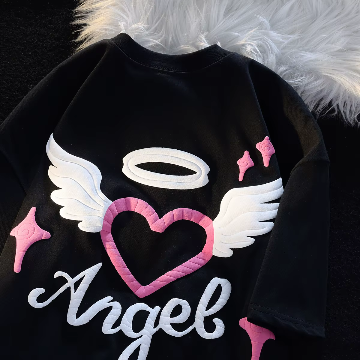 T-shirt à manches courtes en coton pour femme