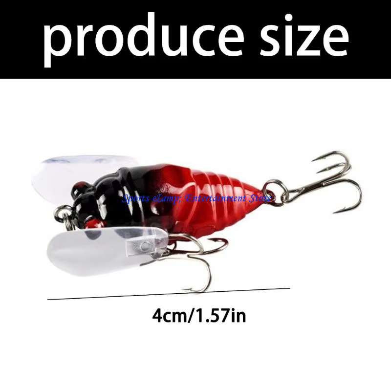 Leurres pêche aux cigales G7NF pour une action efficace pour attirer diverses espèces poissons