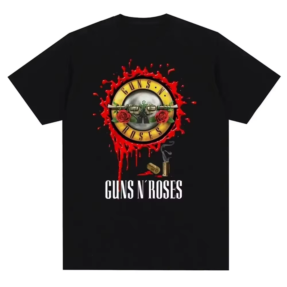 T-shirt à imprimé graphique Guns N Roses