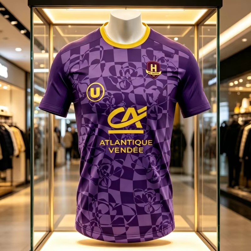 Maillot de handball HBC Nantes 2026 pour homme, tenue d'entraînement respirante, maillot respirant pour la famille et les enfants