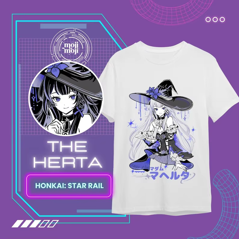 Le Herta Honkai Star Rail chemise