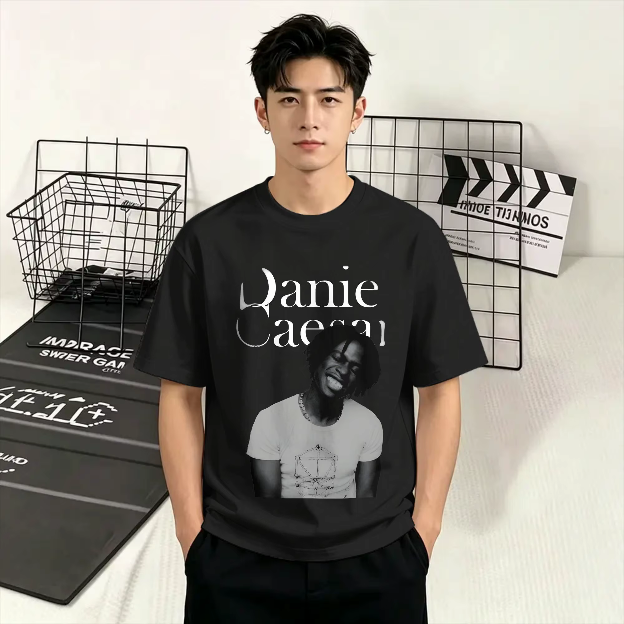 T-shirt Streetwear Daniel Caesar – T-shirts Tendance et Cool pour Homme