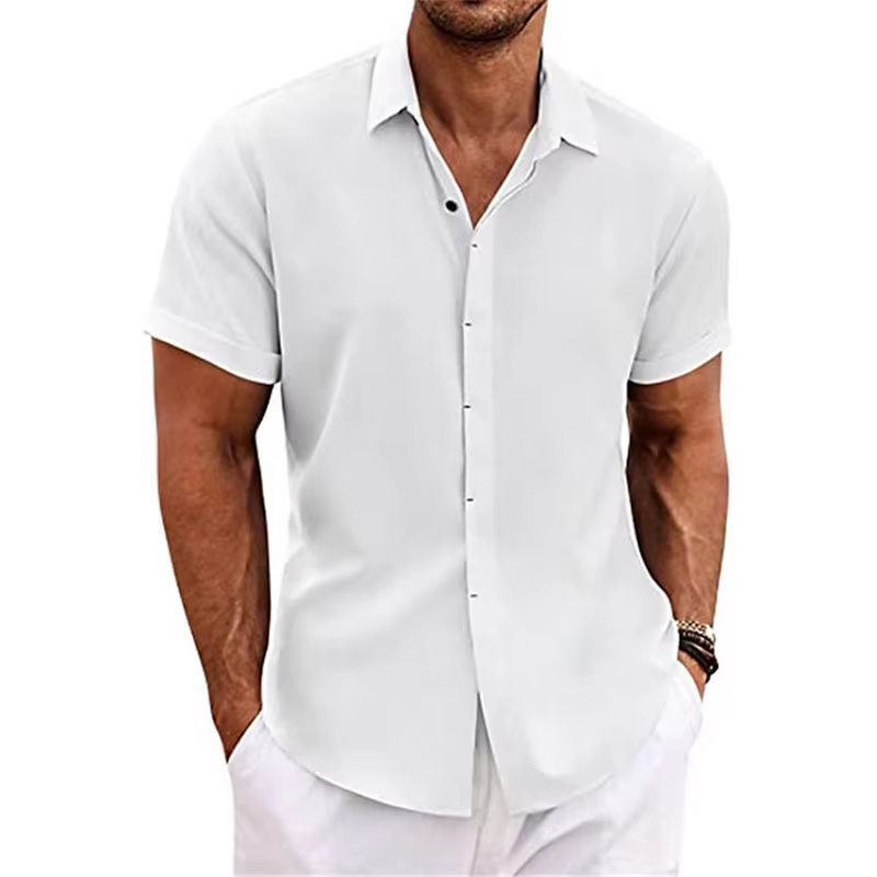 Chemise décontractée ample pour homme 2026