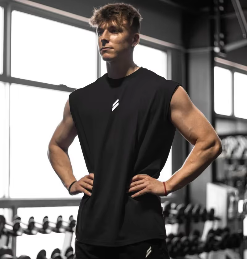 T-shirt sans manches pour hommes