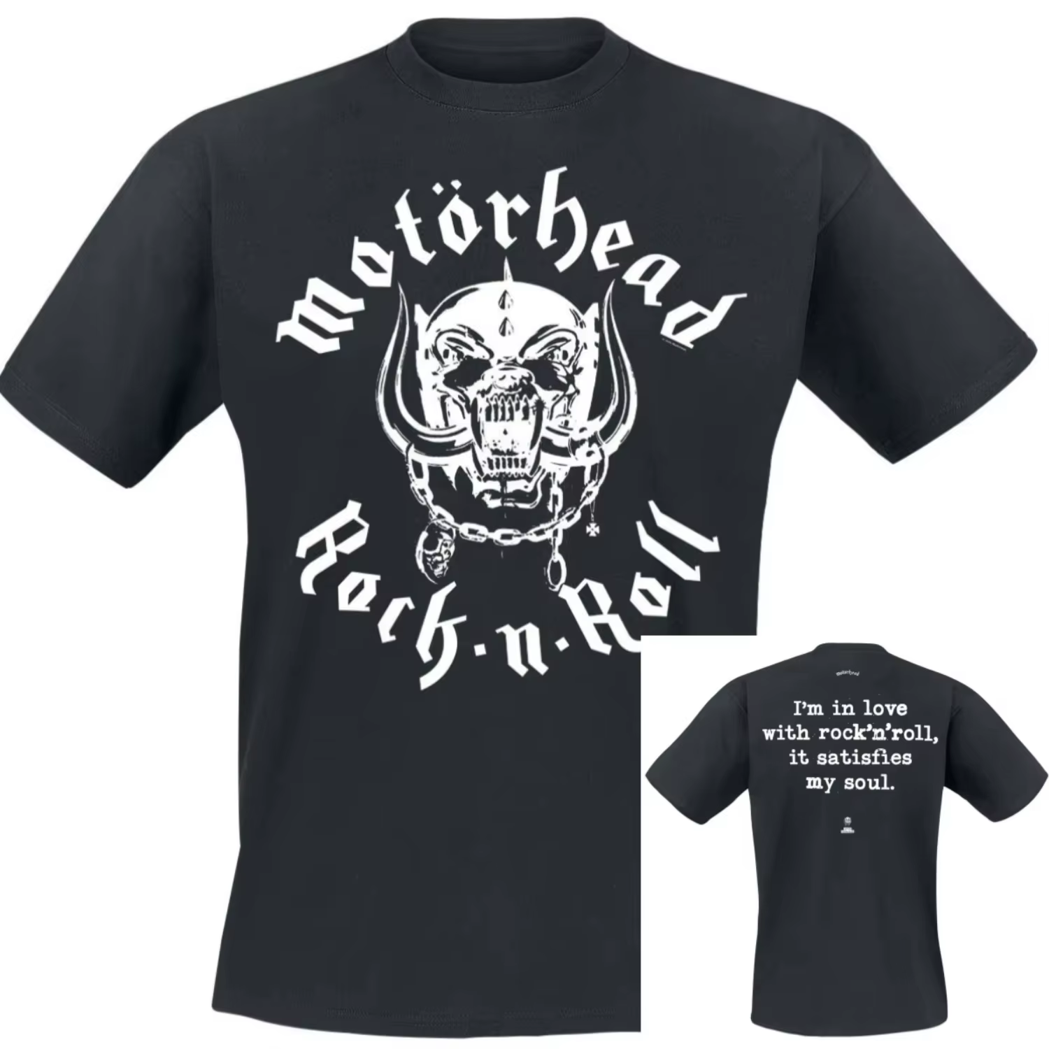 T-shirt Ace of Spades Motörhead pour hommes et femmes, t-shirt graphique vintage de groupe de rock métallique, en coton, streetwear d'été