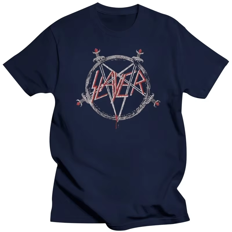 T-Shirt avec Logo Pentagramme Slayer