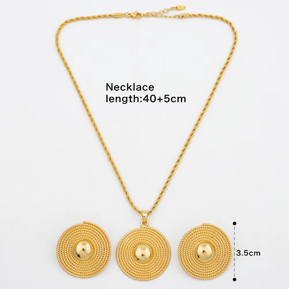 Ensemble de bijoux africains tendance pour femmes