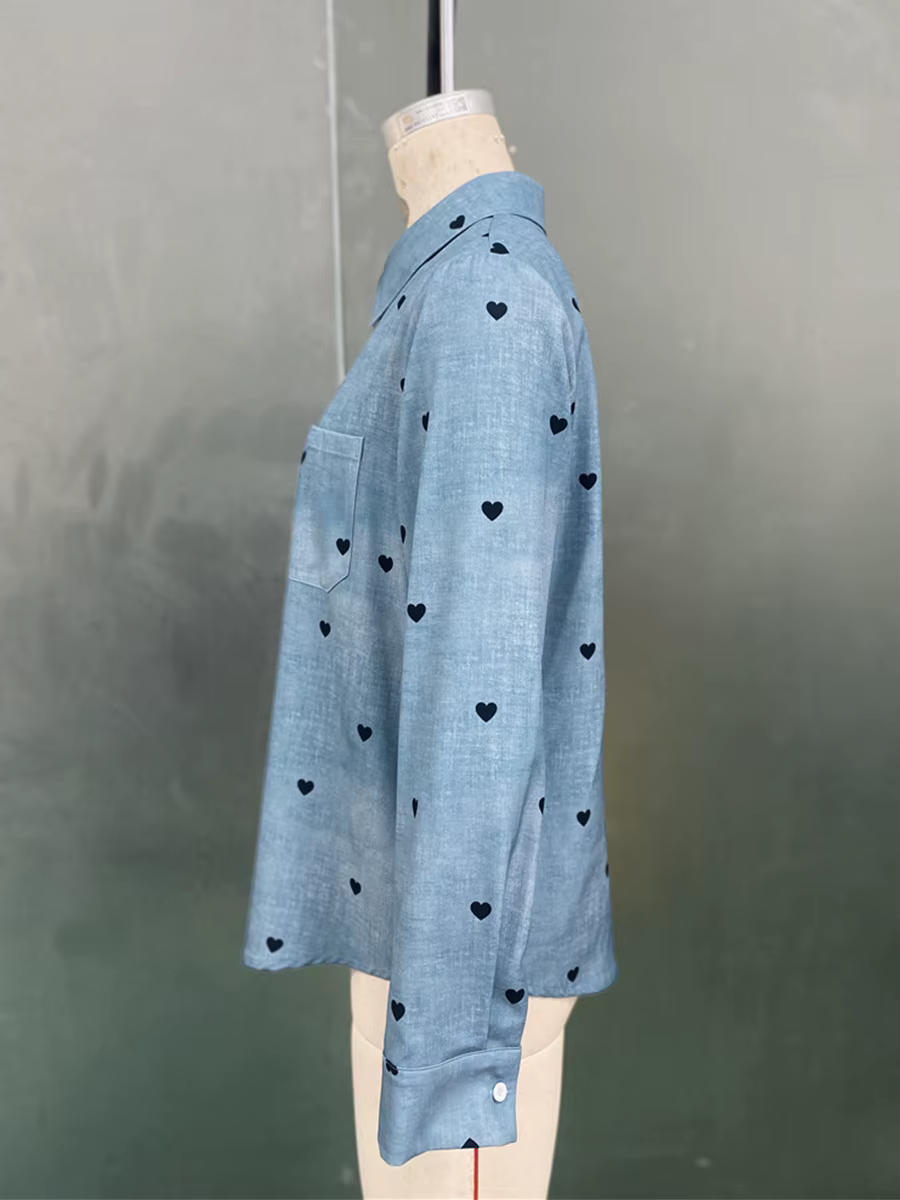 Chemise à manches mi-longues
