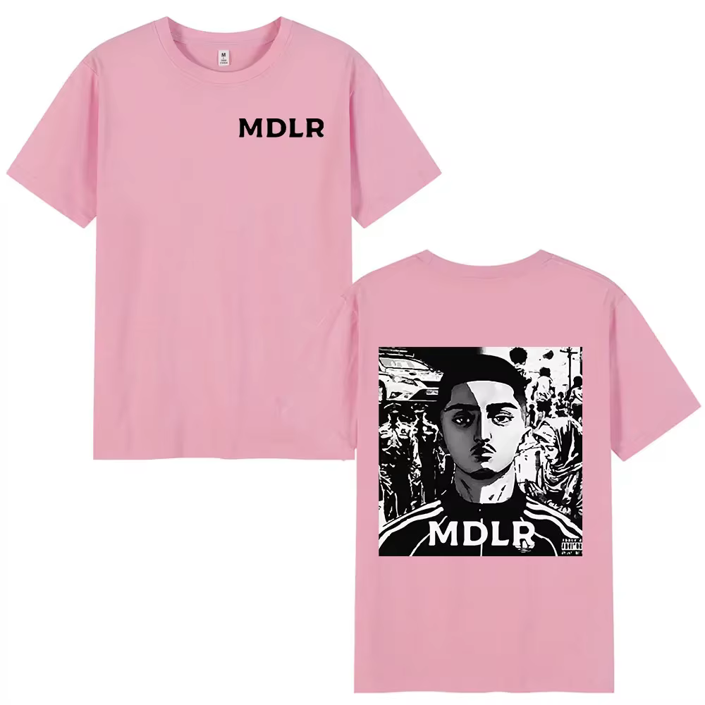 Rappeur Morad MDLR impression graphique t-shirt mode Hip Hop rue à manches courtes T-shirts hommes femmes haute qualité