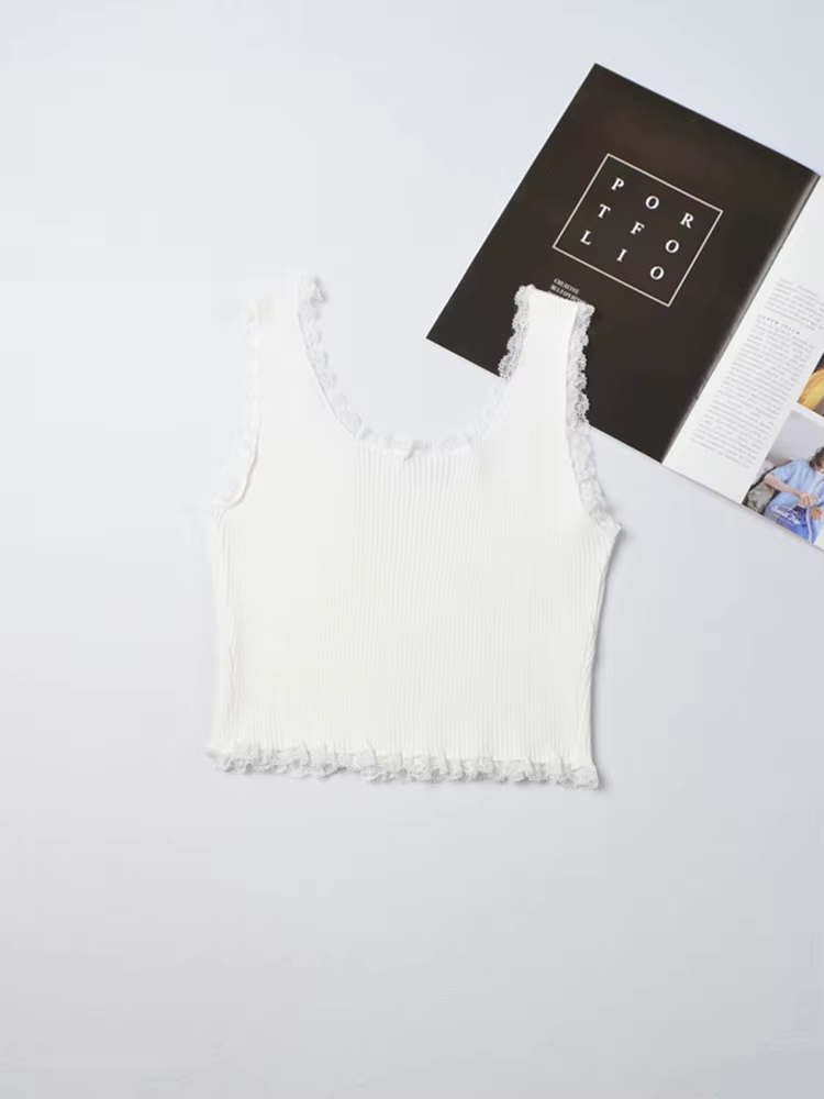 Débardeur sexy à lacets pour femmes