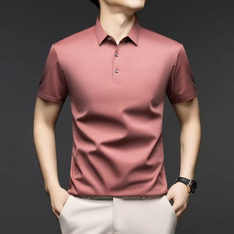 T-shirt Homme Manches Courtes Couleur Unie BROWON – Nouvelle Collection Été 2026 – Style Streetwear Décontracté pour le Travail et le Quotidien