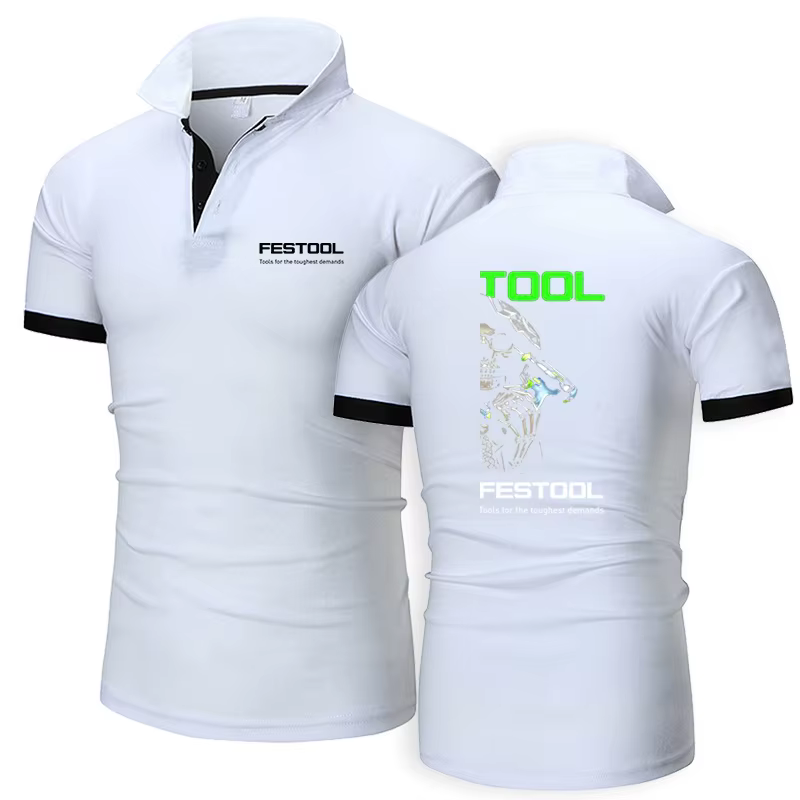 Festool 2025 été nouveau Polo à manches courtes pour hommes