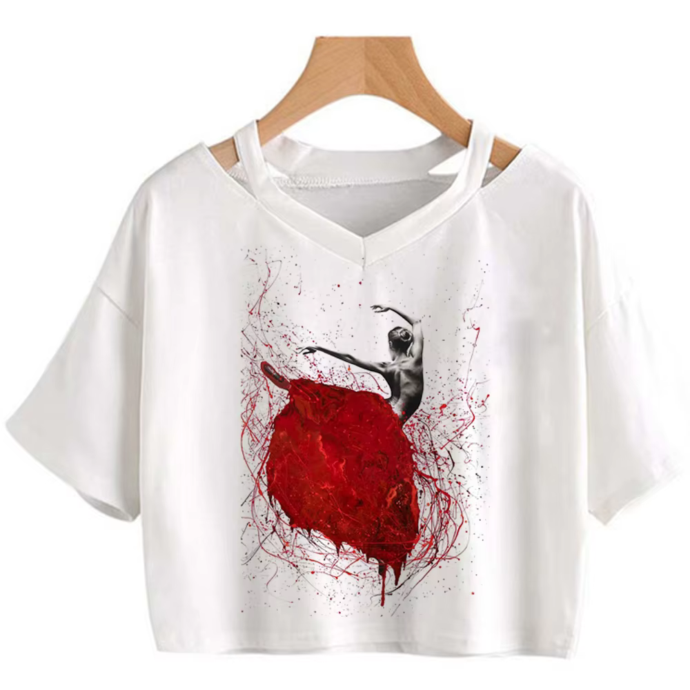 T-shirt de danseuse de Ballet pour femmes